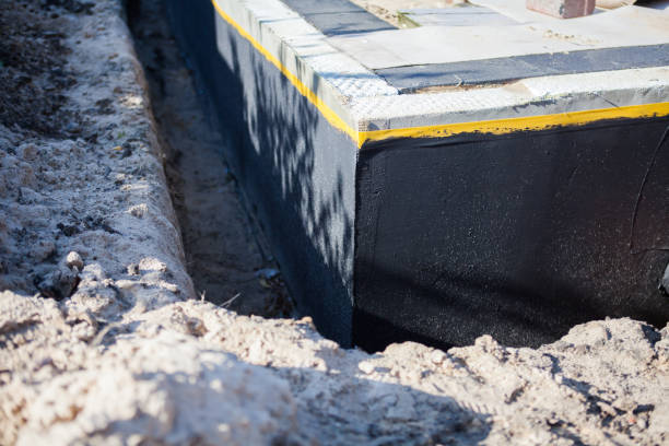 Residential Waterproofing installation at a Mount Holly, NC home by SJ Waterproofing Pros